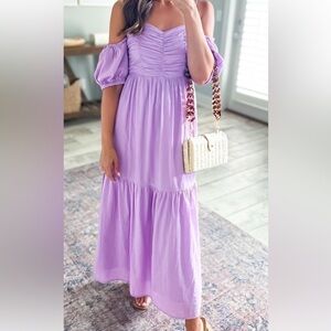 Lavender Maxi Dress, Size XS